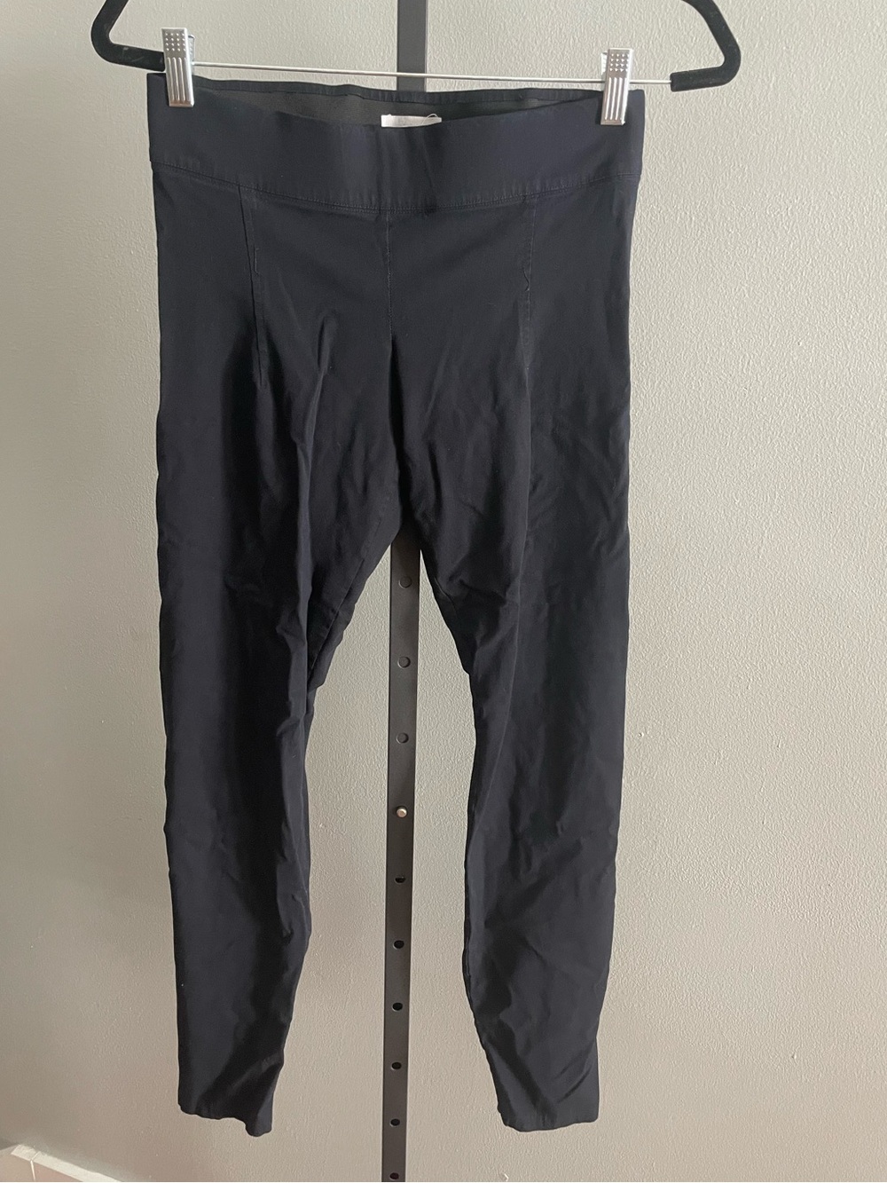 Helmut Lang Black Elastic Waist Band Pants/Leggings Size Medium